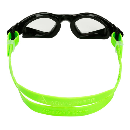 Очки для плавания Kayenne Junior (прозрачные линзы; black/lime)